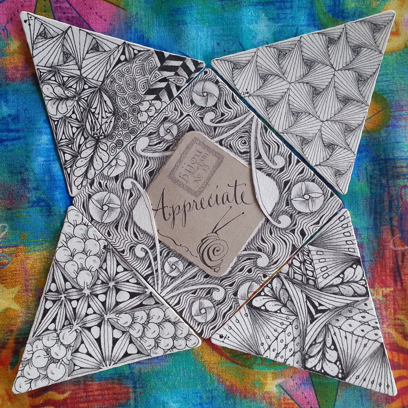 Zentangle - a method of meditation and relaxation from America