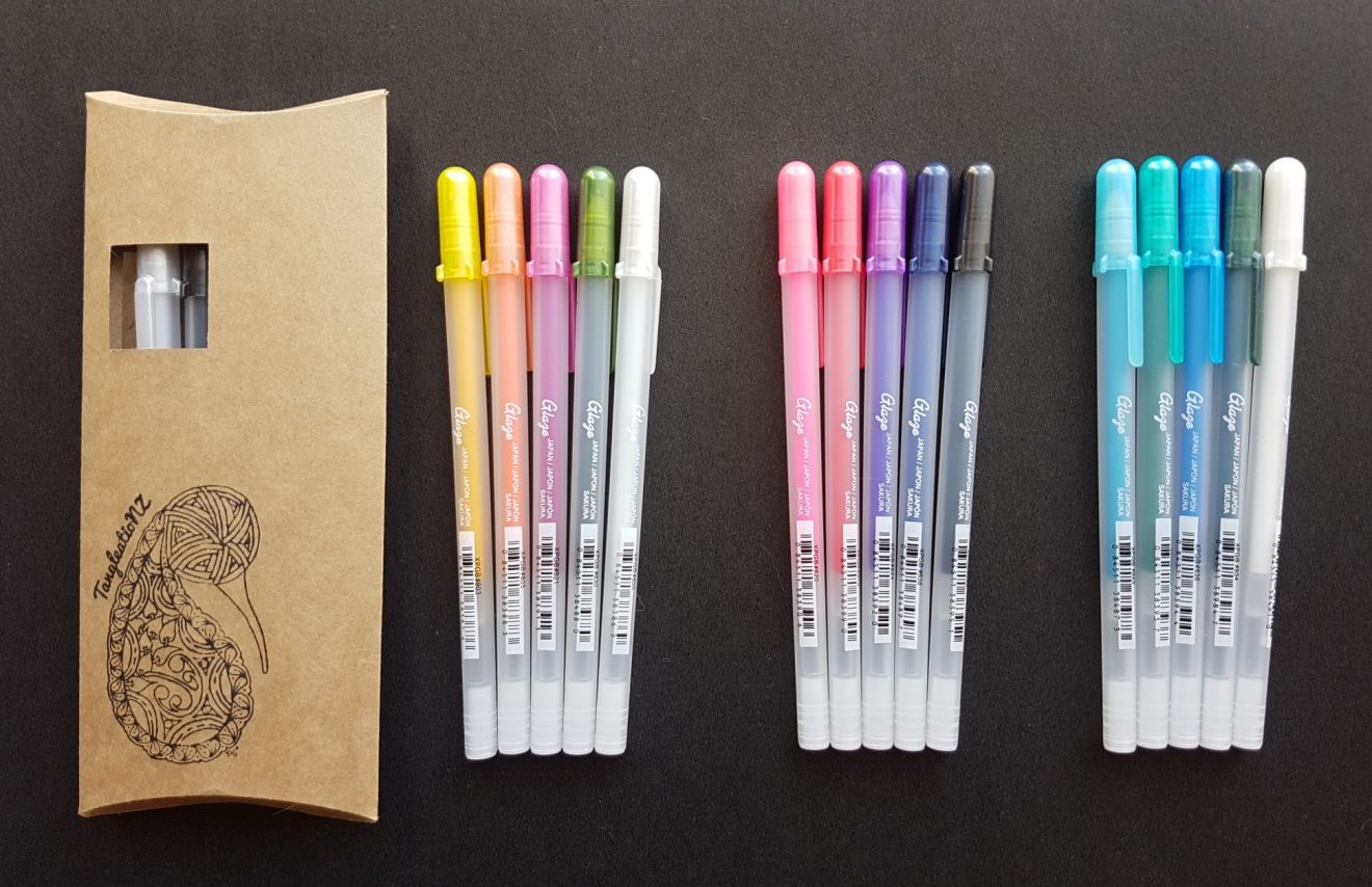 Sakura Glaze Gelly Roll Pen Set TangleatioNZ